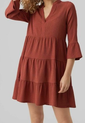Robe de jour - cognac