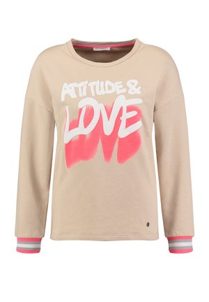 ATTITUDE - Sweatshirt - beige