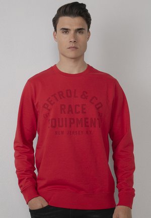 Sweatshirt - lava orange