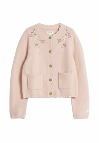 Newbie BLOMMIG MED BRODYR - Cardigan - light pink