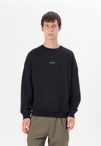 Oakley STACKED METAL CREWNECK  - Felpa - blackout
