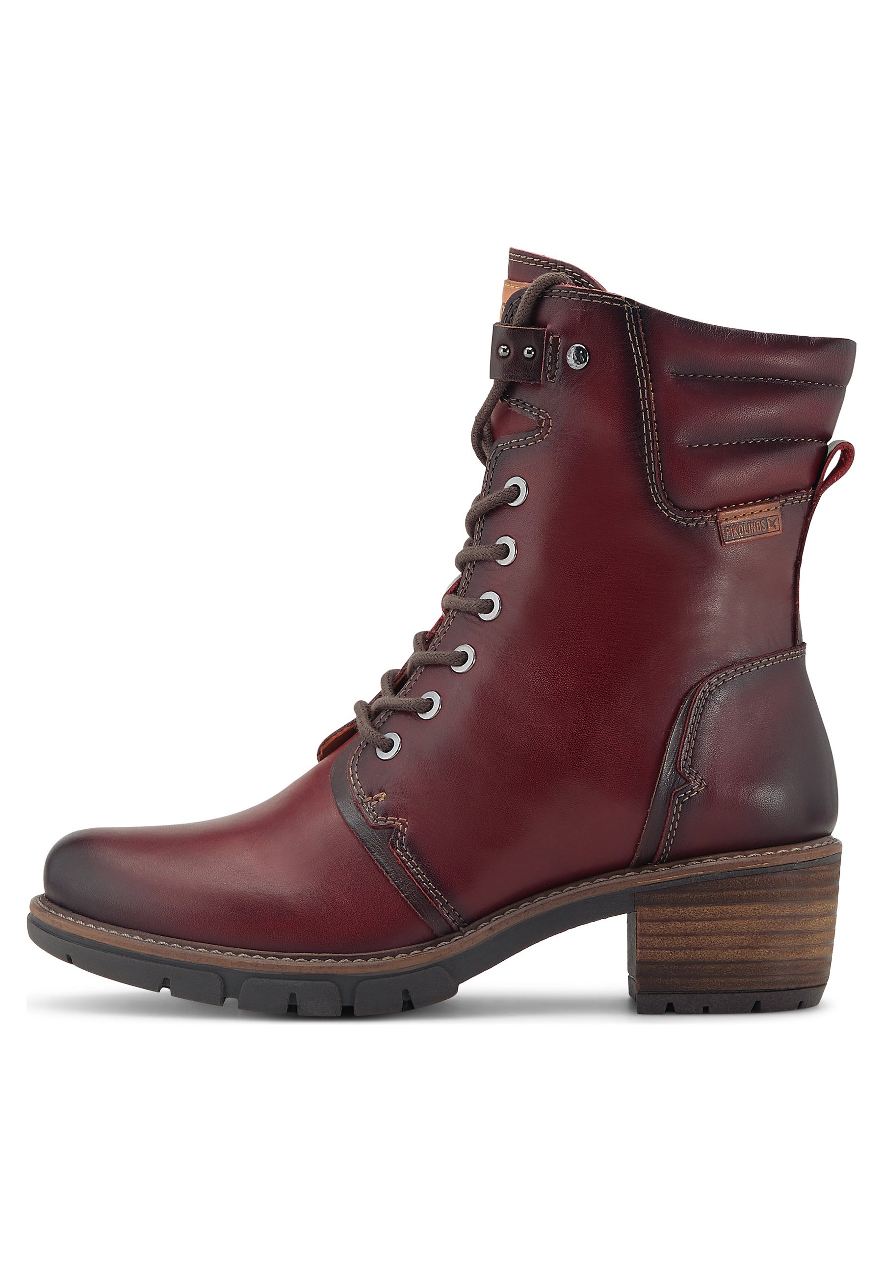 Pikolinos SAN SEBASTIAN - Botines con cordones - rot/rojo - Zalando.es