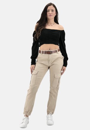 Elara Cargohose - beige