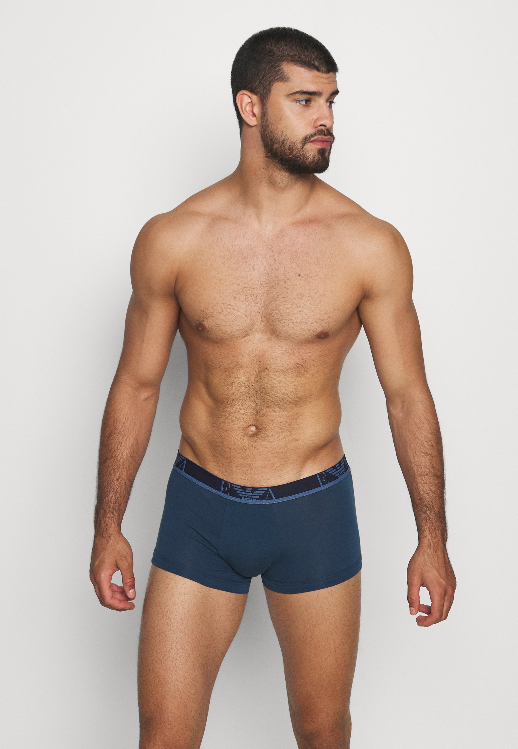 Emporio Armani TRUNK 3 PACK - Culotte - marine/abisso/avio/blu - Zalando.it