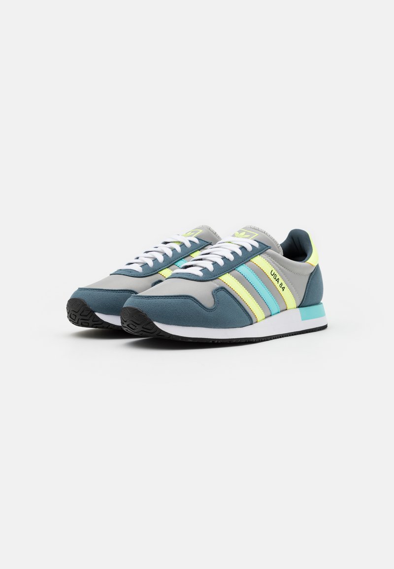 Perth Reducción oriental adidas Originals USA 84 CLASSIC RUNNING SPORTS INSPIRED SHOES UNISEX - Trainers - grey/hi-res yellow/clear aqua/grey - Zalando.co.uk Perth Reducción oriental adidas Originals USA 84 CLASSIC RUNNING SPORTS INSPIRED SHOES UNISEX - Trainers - grey/hi-res yellow/clear aqua/grey - Zalando.co.uk