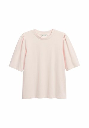 Kappahl, TOP WITH PUFF SLEEVES - T-paita - light pink