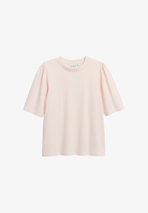 Kappahl, TOP WITH PUFF SLEEVES - T-paita - light pink