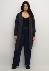 Kaffe Curve FARSIA LONG - Cardigan - black oyster