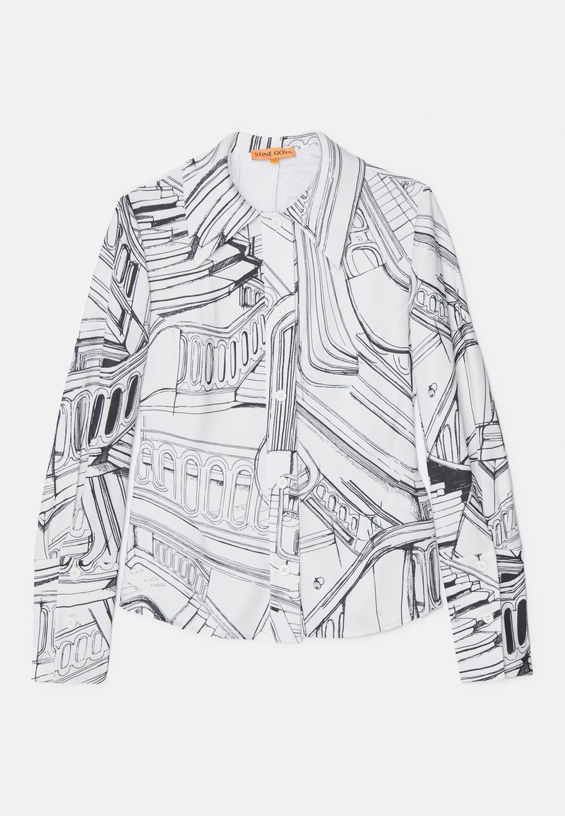 Stine Goya Overhemdblouse zwart