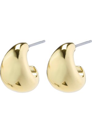 ALEXANE RECYCLED CHUNKY MINI HOOP EARRINGS - Pendientes - gold-coloured