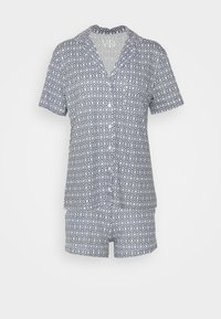 Unausgewählt, blue/white