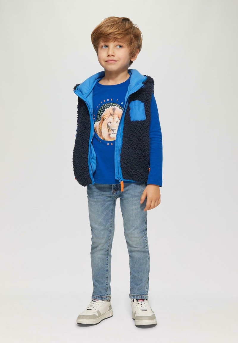 s.Oliver Langarmshirt - royalblau