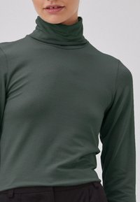 Modström TANNER - Pikkade varrukatega topp - harbor green
