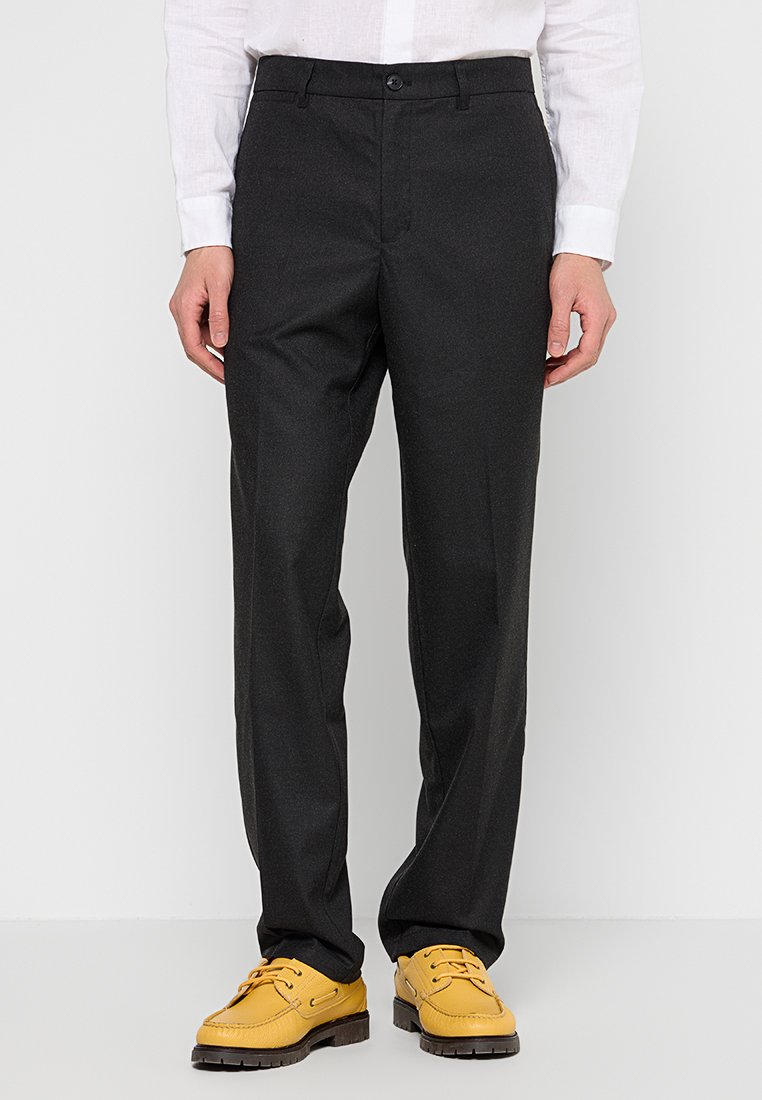 Samsøe Samsøe Broek donkergrijs gemêleerd