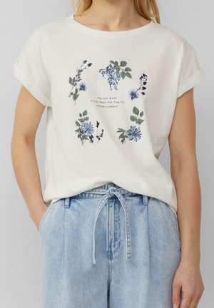 T-shirts print - off-white