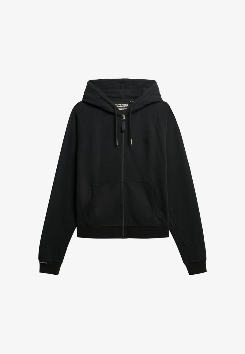 Superdry & Co TECH LOGO HOODIE - Sweat zippé - black/noir Superdry & Co TECH LOGO HOODIE - Sweat zippé - black/noir