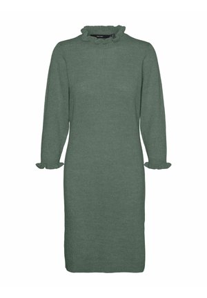 Etuikleid - mottled green