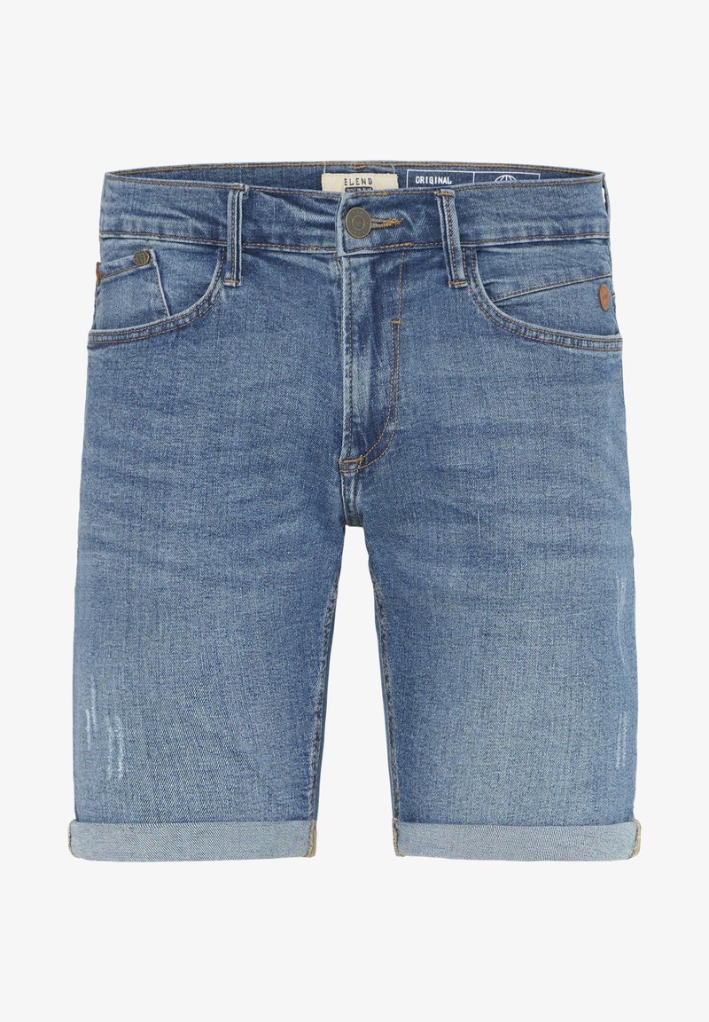 BLEND DENM SHORTS TWSTER FT - Pantalon scurț de bărbaț - albastru BLEND DENM SHORTS TWSTER FT - Pantalon scurț de bărbaț - albastru