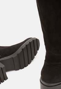 Bata Stivali con plateau - schwarz