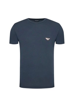 Emporio Armani EAGLE - T-shirt basique - blue