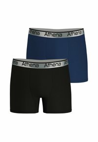Athena LOT DE 2 STRETCH ADJUST - Caleçon - noir bleu