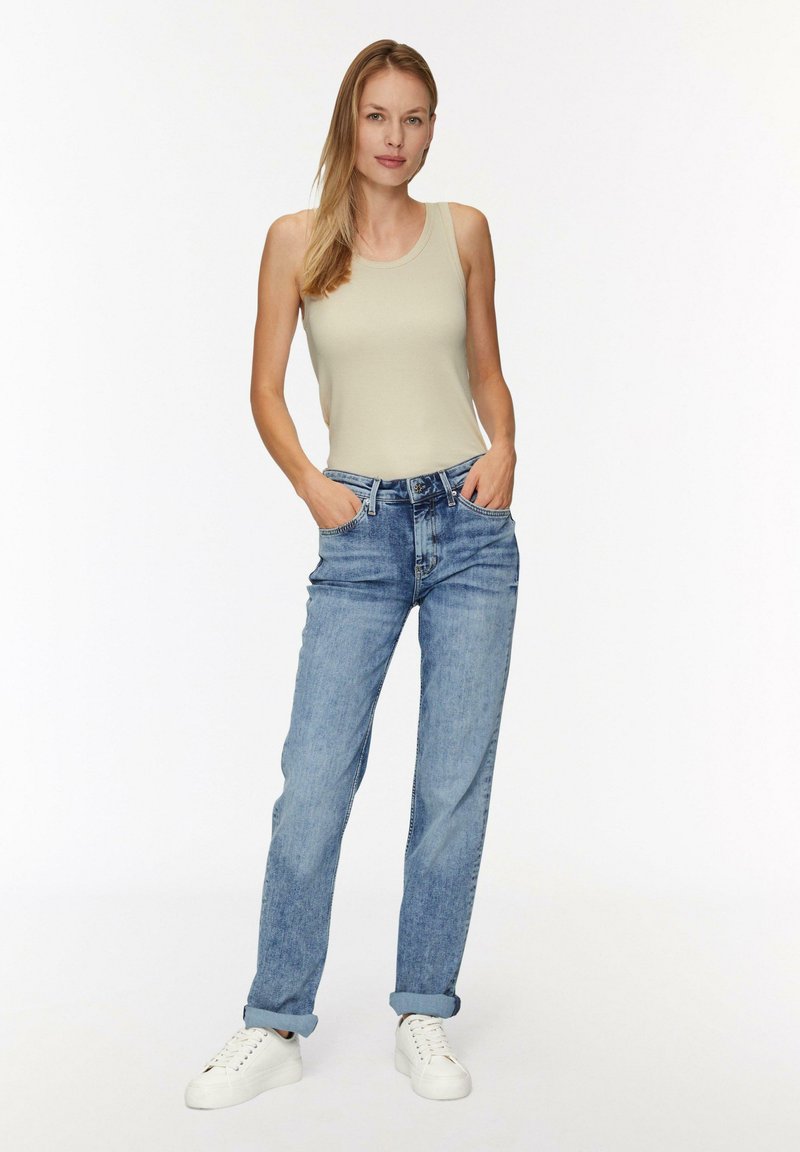 s.Oliver TANK STRETCH - Top - beige