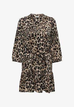 ONLY, DRESS ONLALENA SHORT DRESS - Robe de jour - pumice stone