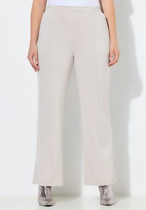 ELASTIC WAIST - Træningsbukser - grey beige