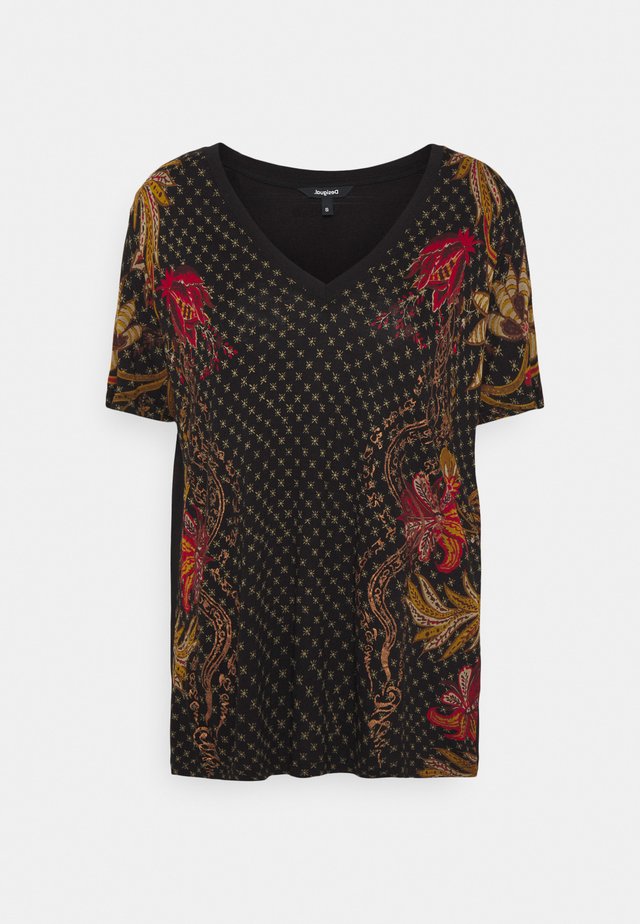 T-shirt print - black