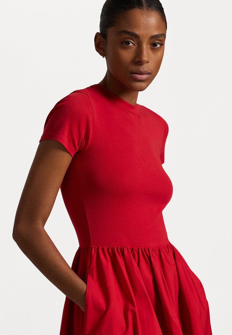 Polo Ralph Lauren Jersey dress - red - Zalando.co.uk Polo Ralph Lauren Jersey dress - red - Zalando.co.uk