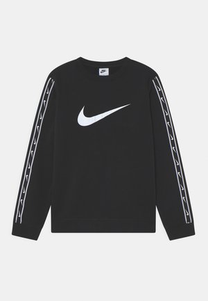 REPEAT CREW - Mikina - black/white