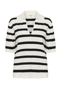 SPINA STRIPED  - Pikeepaita - broken white w black stripe
