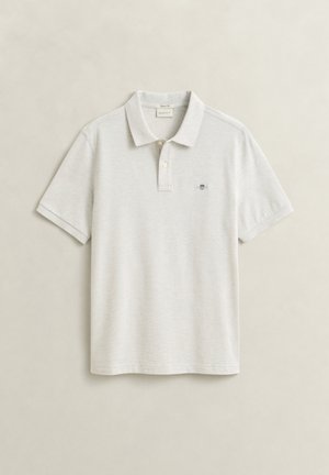 GANT, REGULAR FIT SHIELD PIQUÉ POLOSHIRT - Poloshirt - glacier melange