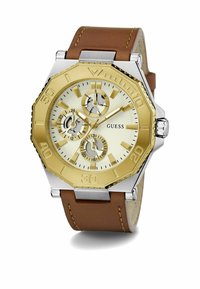 Guess PRIME - Cronografo - brown and gold coloured
