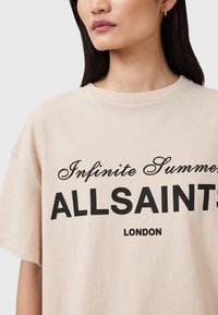 AllSaints AVRI TEE - T-shirt print - grey