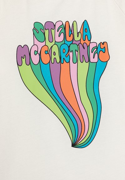 Stella McCartney Kids Tricou cu imprimeu - white
