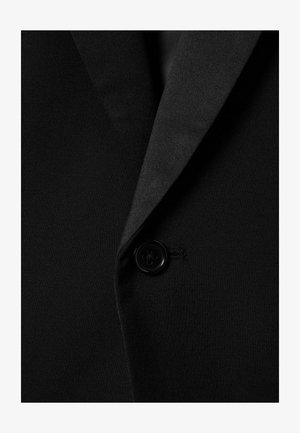 Reiss REISS KNIGHTSBRIDGE B TUXEDO SATIN SINGLE BREASTED BLAZER - Žakete - black