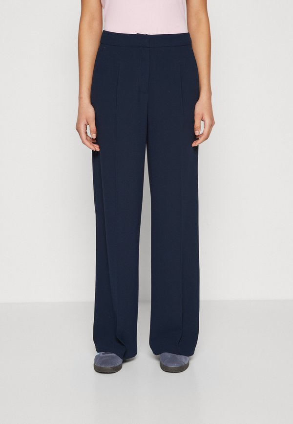 TINNI WIDE PANT - Stoffhose - dark sapphire