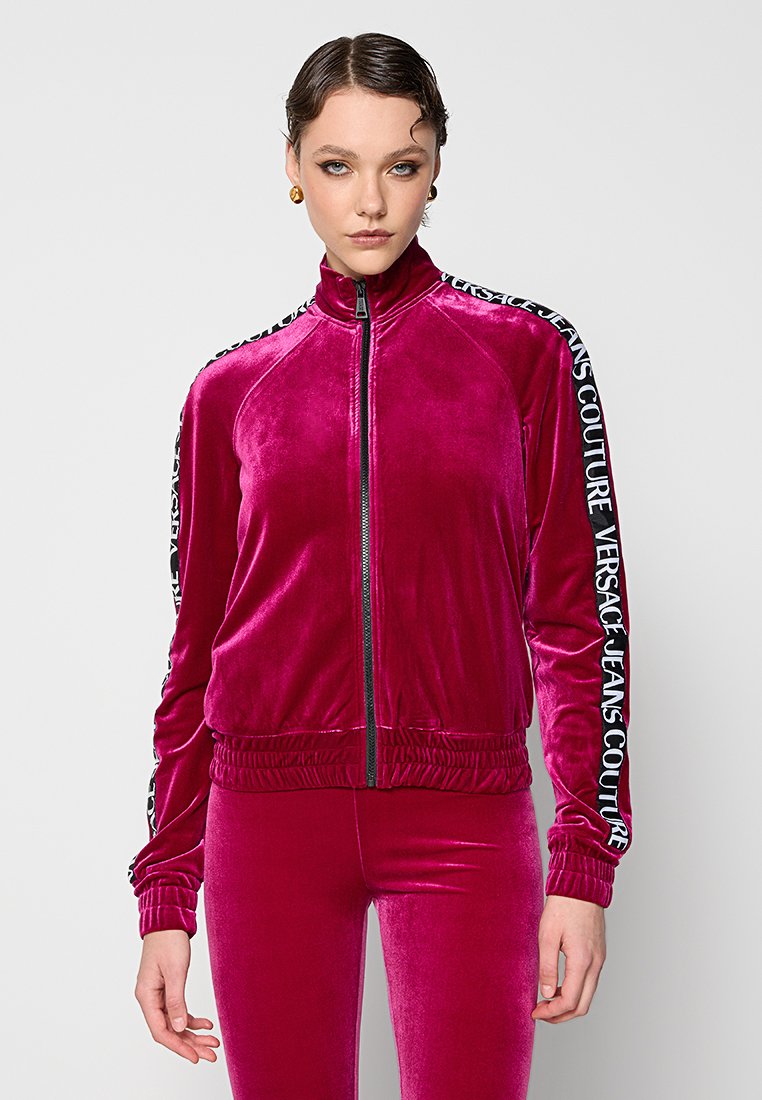 Versace Jeans Couture Lichte jas bordeauxrood