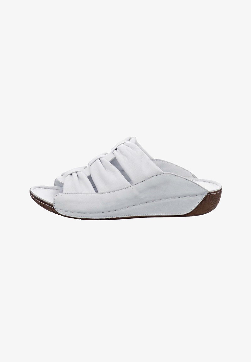 Andrea Conti Mules - white