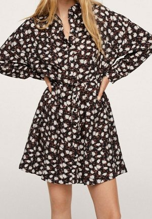 Shirt dress - black