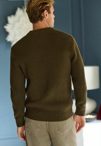 Next CREW NECK - Džemperis - khaki green