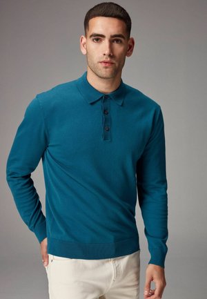 Next REGULAR FIT - Ilgarankovis viršutinės dalies drabužis - turquoise blue