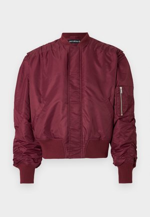 OVERSIZED PADDED JACKET - Geacă bomber - burgundy