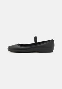 RILEY MARY JANE BALLET FLAT - Ballerinat nilkkaremmillä - black