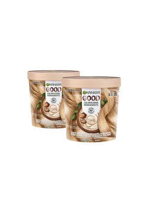 GARNIER GOOD COLORAZIONE PERMANENTE SENZA AMMONIACA, 90% DI ORIGINE NATURALE - 2 PACK - Tinte capelli - biondo aurora