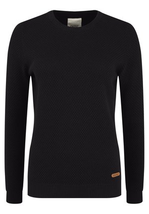 Oxmo OXSARAH - Strickpullover - Pullover - black