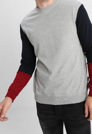 Sweater - mottled grey