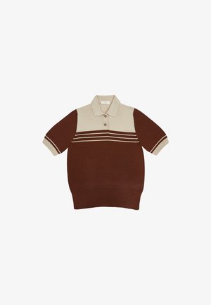 Slowear ZANONE - Polo - natural brown