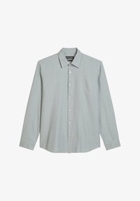 Não selecionado, kent collar long sleeves no pocket round hem